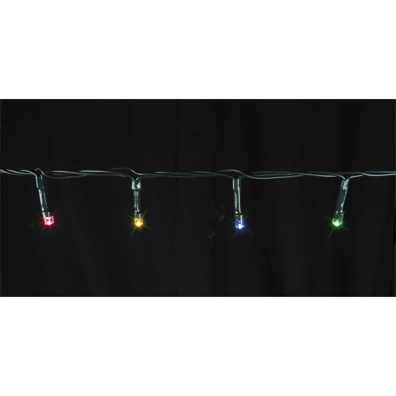 200 LED String Christmas Tree Lights - Multicoloured 4 200 LED String Christmas Tree Lights - Multicoloured - Image 2