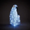Acrylic 3D LED Adult And Baby Penguin Outdoor Christmas Decoration - 40cm -CHRISTMAS LIGHTS SHOP 12838412 1794987347779208