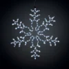 Snowflake Bright White Flashing LED Outdoor Christmas Light Decoration - 90cm -CHRISTMAS LIGHTS SHOP 12838415 9514884256759929