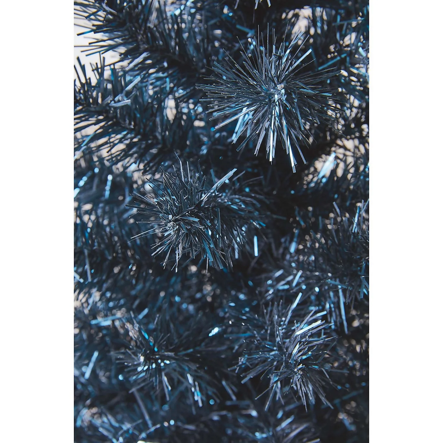 3ft Tinsel Dark Blue Christmas Tree 5 3ft Tinsel Dark Blue Christmas Tree - Image 3