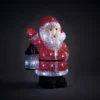 Acrylic LED Santa With Lantern 3D Outdoor Christmas Light Decoration - 40cm -CHRISTMAS LIGHTS SHOP 12838658 1334987369154973