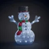 Acrylic LED Snowman 3D Outdoor Christmas Light Decoration - 50cm -CHRISTMAS LIGHTS SHOP 12838660 2104987369805715