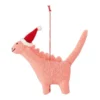 Felt Dinosaur Pink Hanging Christmas Tree Decoration 2 Felt Dinosaur Pink Hanging Christmas Tree Decoration -CHRISTMAS LIGHTS SHOP 12839125 1004884039360831