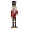 Red Wooden Nutcracker Christmas Room Decoration - 50cm -CHRISTMAS LIGHTS SHOP 12839904 1464831898854644