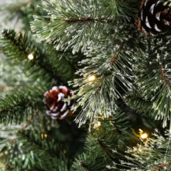 7ft Brecon Pine Pre-lit Premium Christmas Tree -CHRISTMAS LIGHTS SHOP 12914808 1814884029004435