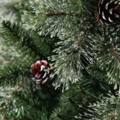 7ft Brecon Pine Pre-lit Premium Christmas Tree -CHRISTMAS LIGHTS SHOP 12914808 2784884029080236