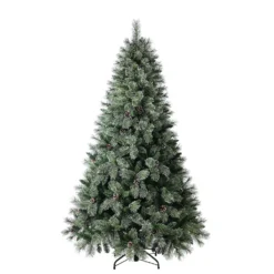 7ft Brecon Pine Pre-lit Premium Christmas Tree -CHRISTMAS LIGHTS SHOP 12914808 7814884029107947