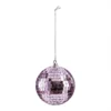 Lilac Mirrored Glass Christmas Tree Bauble -CHRISTMAS LIGHTS SHOP 12934077 1854884160932117