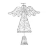 Silver Glitter Angel Christmas Tree Topper -CHRISTMAS LIGHTS SHOP 12934085 3674884038797443