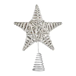 Silver Willow Christmas Tree Topper