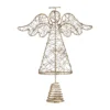 Gold Glitter Angel Christmas Tree Topper -CHRISTMAS LIGHTS SHOP 12934090 2584884041532543