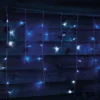 480 LED Timer Icicle String Christmas Lights - White Blue 2 480 LED Timer Icicle String Christmas Lights - White Blue -CHRISTMAS LIGHTS SHOP 12939813 3845003493719313