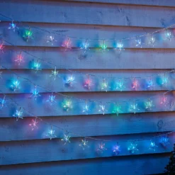 100 Star Outdoor Christmas Lights - Colour Changing