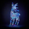 Acrylic LED Reindeer Multicolour 3D Outdoor Christmas Light Decoration - 90cm -CHRISTMAS LIGHTS SHOP 12939842 1314884308261217