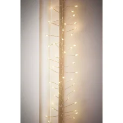 800 LED Silver Copper Wire Cluster Door Garland Christmas Lights -CHRISTMAS LIGHTS SHOP 12939852 1884884309313242