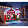 6ft Santa's Workshop Christmas Inflatable