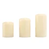 3 LED Christmas Pillar Candles - White (Battery Operated) -CHRISTMAS LIGHTS SHOP 12945709 2084884253460529