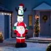 9ft Santa And Friends Christmas Inflatable -CHRISTMAS LIGHTS SHOP 12945713 4055000869065246