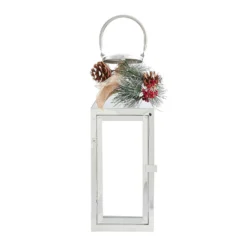 Stainless Steel Medium Christmas Lantern - 40cm