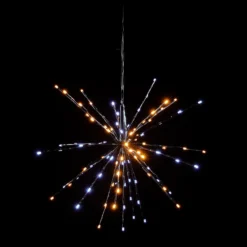 Black North Star LED Outdoor Christmas String Lights - Set Of 4 8 Black North Star LED Outdoor Christmas String Lights - Set Of 4 -CHRISTMAS LIGHTS SHOP 12969360 1244884185577162