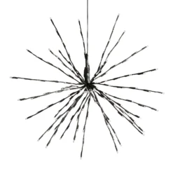 Black North Star LED Outdoor Christmas String Lights - Set Of 4 9 Black North Star LED Outdoor Christmas String Lights - Set Of 4 -CHRISTMAS LIGHTS SHOP 12969360 7604884185652276