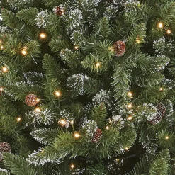 7ft Danube Premium Pre-lit Artificial Christmas Tree 11 7ft Danube Premium Pre-lit Artificial Christmas Tree -CHRISTMAS LIGHTS SHOP 13675463 4854991307516585