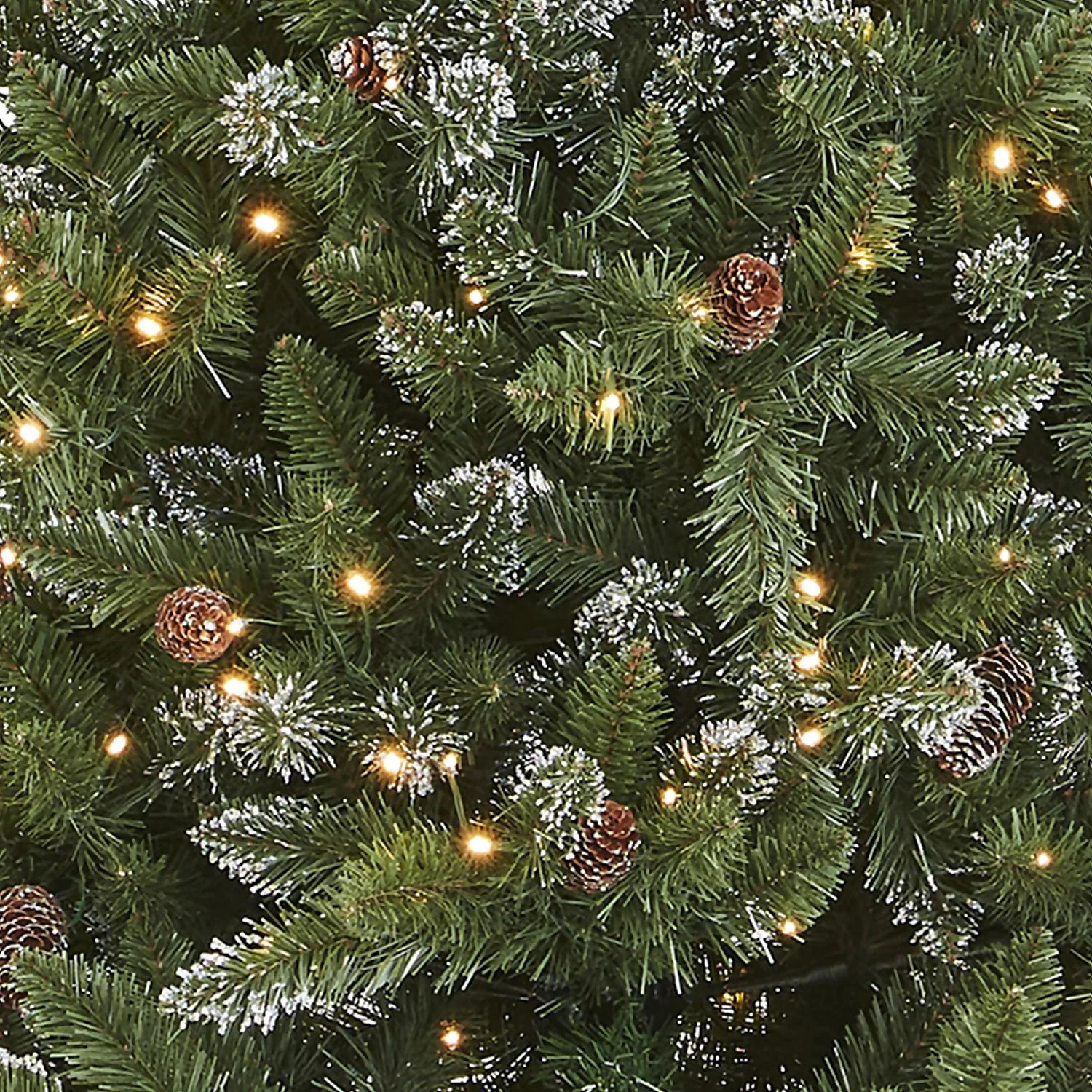 7ft Danube Premium Pre-lit Artificial Christmas Tree 6 7ft Danube Premium Pre-lit Artificial Christmas Tree - Image 4