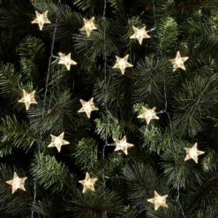 200 Acrylic Star LED Christmas Tree Net Light (10 Strands) - Warm White