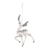 Jewel Stag Christmas Tree Decoration Pink - 15cm