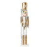Gold Wooden Nutcracker Figure Christmas Decoration - 80cm -CHRISTMAS LIGHTS SHOP 13700344 9034984494831327