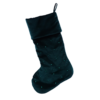 Velvet Christmas Stocking - Green -CHRISTMAS LIGHTS SHOP 13700347 1304969025634780