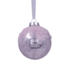 Light Pink Beaded Satin Christmas Tree Bauble - 90mm 2 Light Pink Beaded Satin Christmas Tree Bauble - 90mm -CHRISTMAS LIGHTS SHOP 13700357 1514984314099081