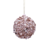 Pink Beaded Pearl Christmas Tree Bauble - 80mm 1 Pink Beaded Pearl Christmas Tree Bauble - 80mm -CHRISTMAS LIGHTS SHOP 13700358 6994984497529008