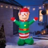 6ft Elf Christmas Inflatable 1 6ft Elf Christmas Inflatable -CHRISTMAS LIGHTS SHOP 13700642 1564966107777900
