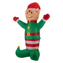 6ft Elf Christmas Inflatable 12 6ft Elf Christmas Inflatable -CHRISTMAS LIGHTS SHOP 13700642 5584966107872262