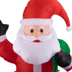 6ft Santa With Sack Christmas Inflatable 13 6ft Santa With Sack Christmas Inflatable -CHRISTMAS LIGHTS SHOP 13700643 3914966107828183