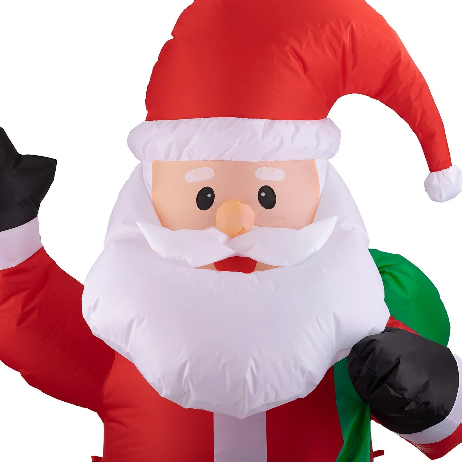 6ft Santa With Sack Christmas Inflatable 6 6ft Santa With Sack Christmas Inflatable - Image 4
