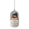 Red Car Time Capsule Christmas Tree Decoration