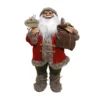 Traditional Standing Father Christmas With Red Coat - 60cm -CHRISTMAS LIGHTS SHOP 13714902 4044984568762130