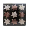 Elegance Stars Christmas Tree Decorations - Pack Of 9 -CHRISTMAS LIGHTS SHOP 13714944 1934984562779611