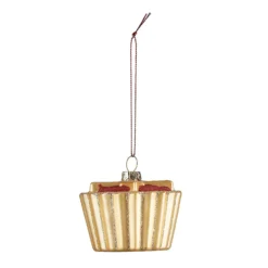 Festive Food Glass Christmas Tree Decoration Set - Pack Of 3 -CHRISTMAS LIGHTS SHOP 13715878 5454984563228672