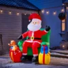 6ft Santa In Chair Christmas Inflatable -CHRISTMAS LIGHTS SHOP 13720582 1854982767537647