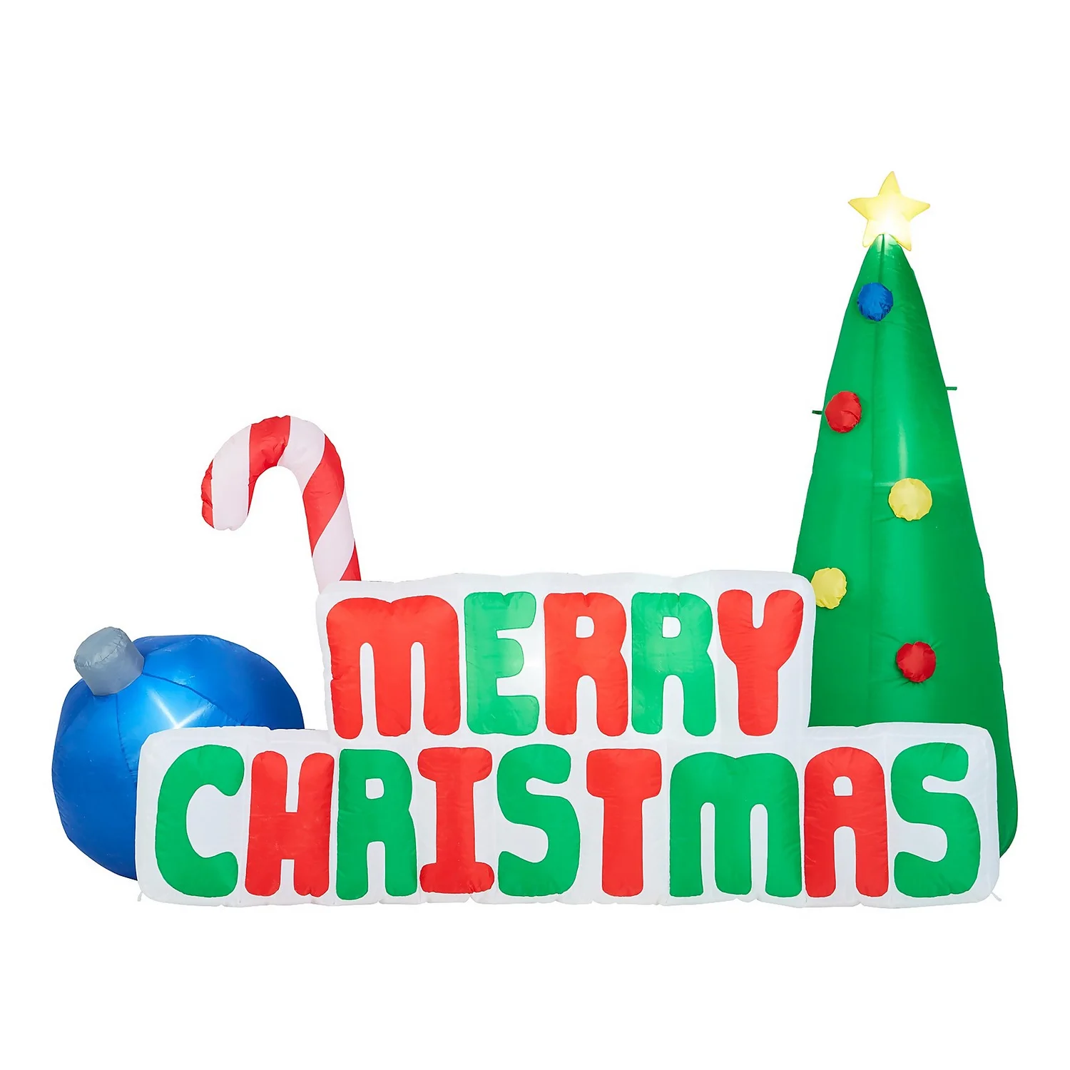 6ft Merry Christmas Inflatable 4 6ft Merry Christmas Inflatable - Image 2