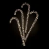 Warm White LED Candy Canes Christmas Stake Lights - Pack Of 4 2 Warm White LED Candy Canes Christmas Stake Lights - Pack Of 4 -CHRISTMAS LIGHTS SHOP 13721416 2074982754603993